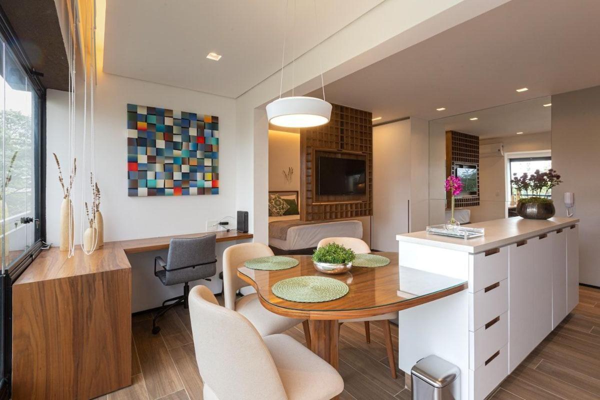 Easy Star - Luxuoso Studio No Coracao Do Campo Belo - Hc01H Appartement São Paulo Buitenkant foto
