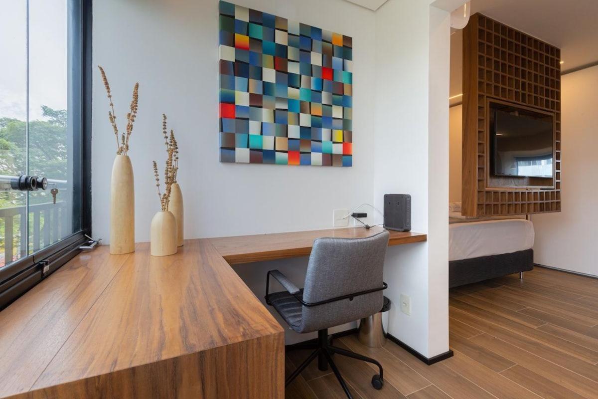 Easy Star - Luxuoso Studio No Coracao Do Campo Belo - Hc01H Appartement São Paulo Buitenkant foto