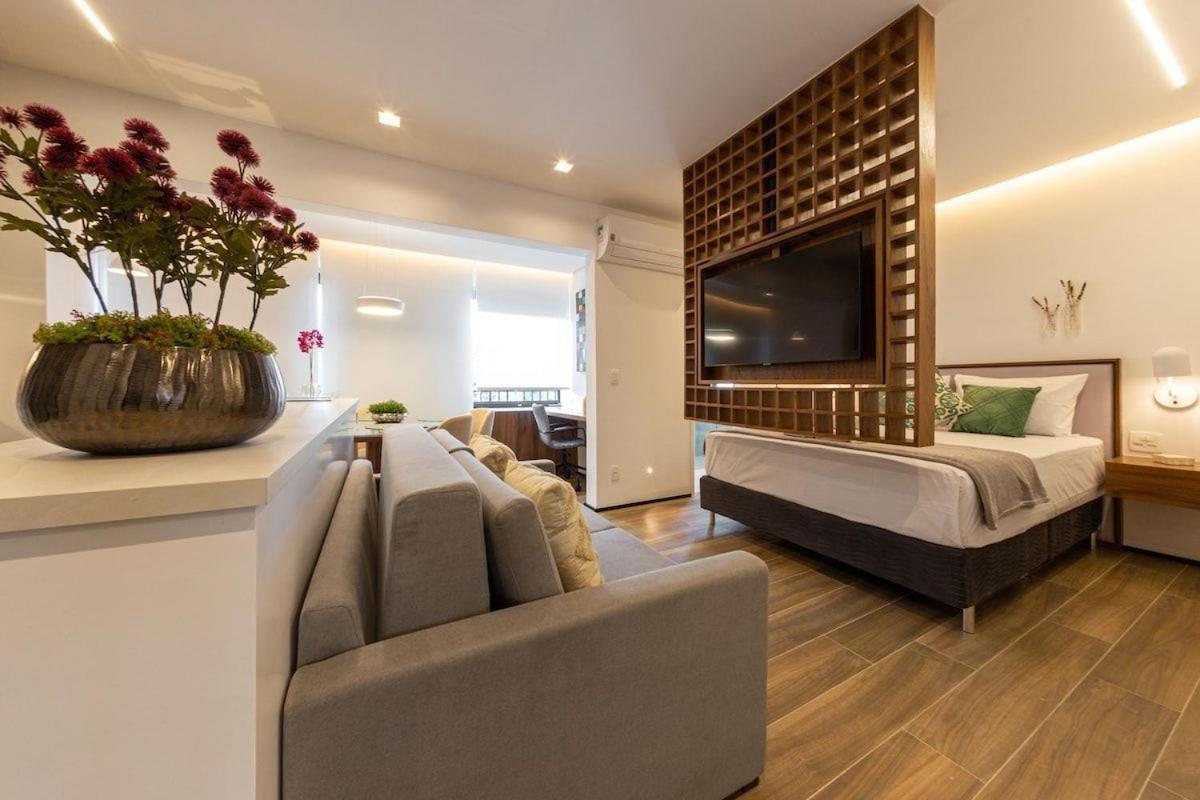 Easy Star - Luxuoso Studio No Coracao Do Campo Belo - Hc01H Appartement São Paulo Buitenkant foto