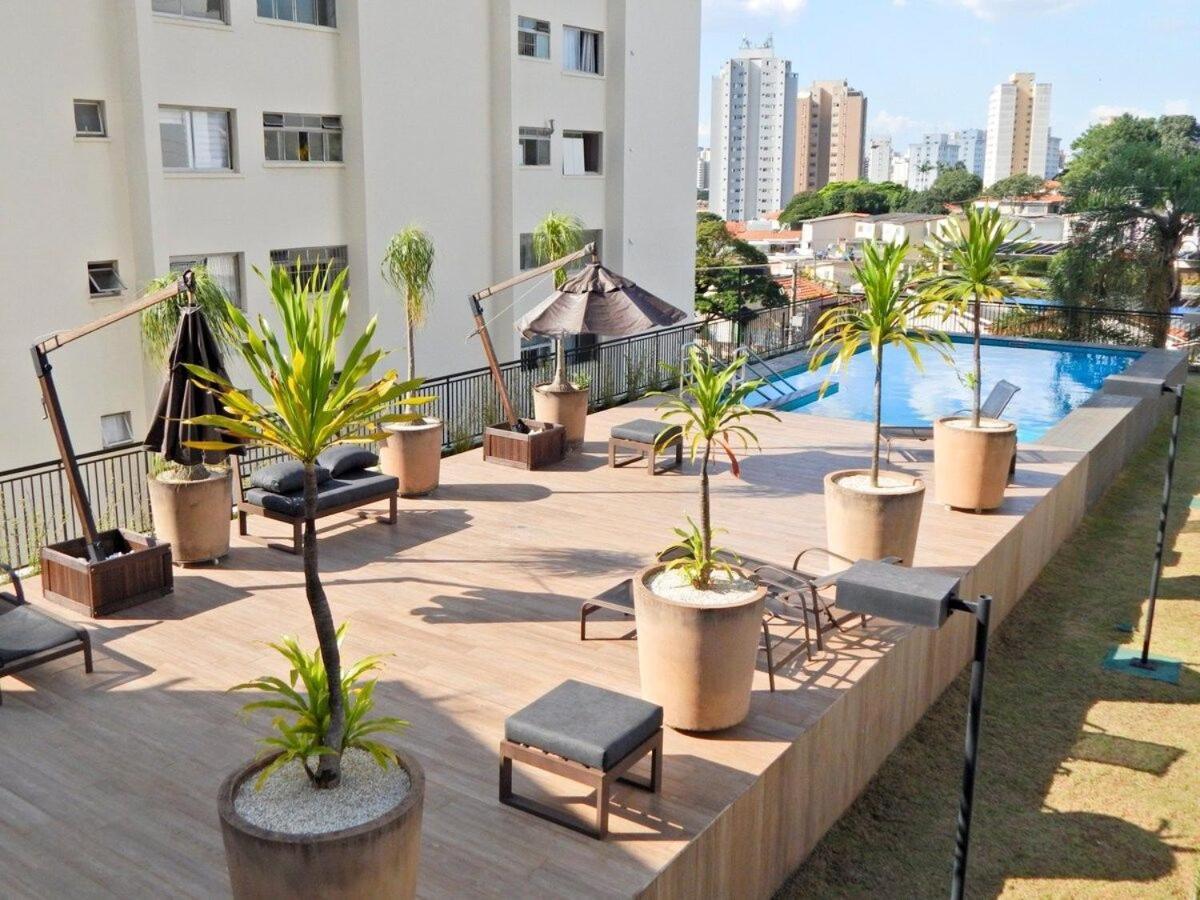 Easy Star - Luxuoso Studio No Coracao Do Campo Belo - Hc01H Appartement São Paulo Buitenkant foto